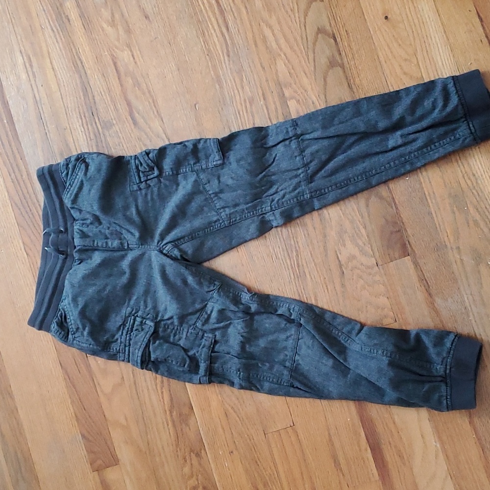 Gap Kids Cargo Joggers Large Gray